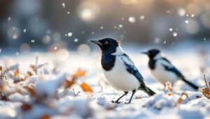 Cet oiseau est un cauchemar" : les astuces naturelles pour éloigner les pies de son jardin en hiver
