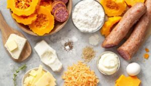 Quand la courge rencontre la Morteau et le comté, le gratin passe au niveau supérieur