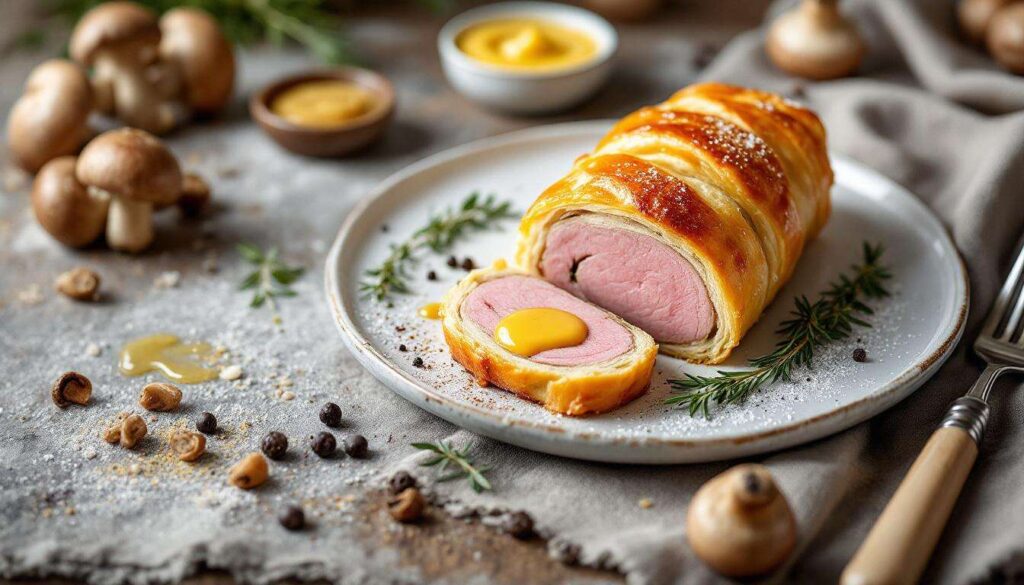 Cette recette de filet mignon en croûte feuilletée croustillante va devenir votre plat préféré des dîners d’hiver