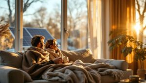 Chauffez-vous sans radiateur : astuces simples et solutions solaires pour un hiver douillet et économique