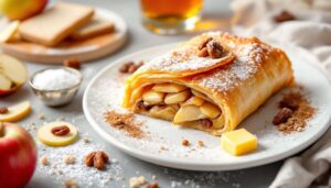 La fameuse recette du strudel aux pommes n'est pas si compliquée, et c'est vraiment un régal
