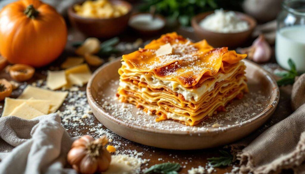 Si vous ne savez pas comment cuisiner votre courge, cette recette de lasagnes au potimarron est faite pour vous