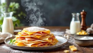 Oubliez les croque-monsieur : ces crêpes jambon-fromage font un carton (recette express)