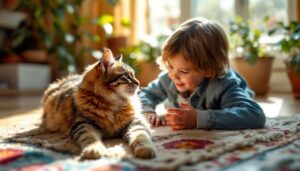 Pourquoi il ne faut pas toujours compter sur son chat pour apprendre la douceur aux enfants