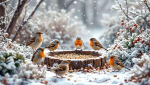 En décembre, ce petit aliment du placard que les jardiniers négligent peut vraiment sauver les oiseaux du jardin