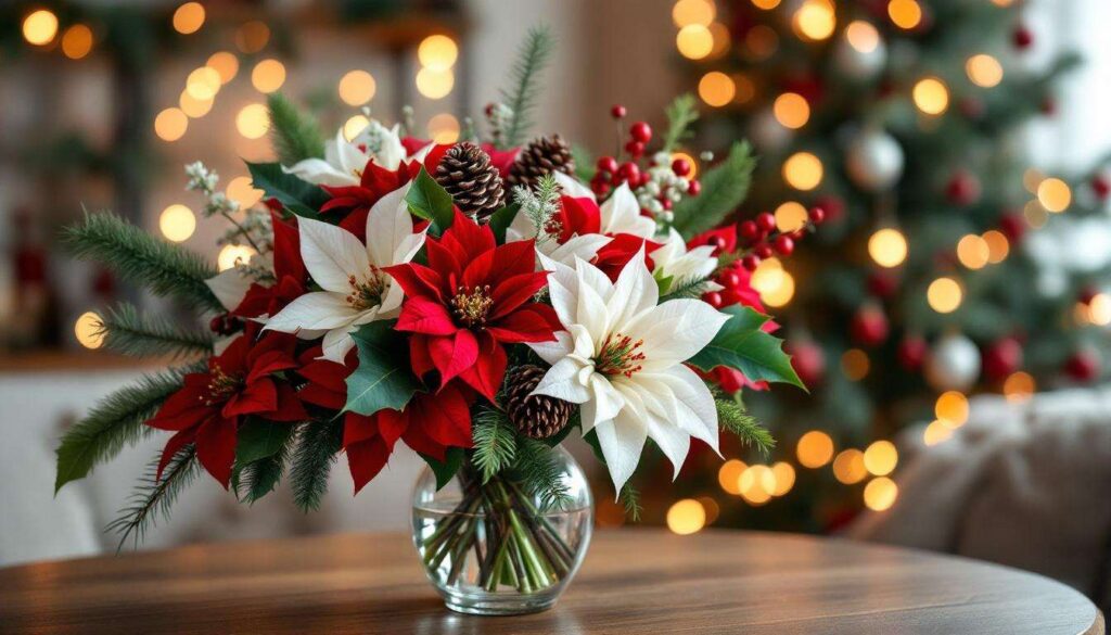 Comment faire ses compositions florales de Noël soi-même ? Trucs et astuces !
