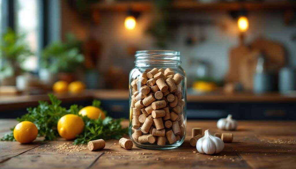Ne jetez plus vos bouchons de liège : l'astuce méconnue pour chasser les moucherons de la cuisine