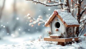 Aidez les oiseaux à passer l’hiver au chaud avec ce joli nichoir à petit prix
