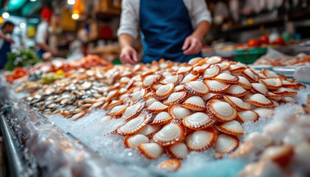 Ce poissonnier est formel : congelez les Saint-Jacques pour les payer moins cher, à cette condition !
