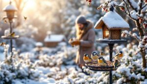 Les conseils d'un jardinier pour aider les oiseaux à affronter l'hiver