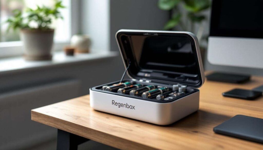 Jusqu’à 80% de capacité retrouvée: on a testé la Regenbox, ce boîtier malin qui redonne une seconde vie à vos piles usagées