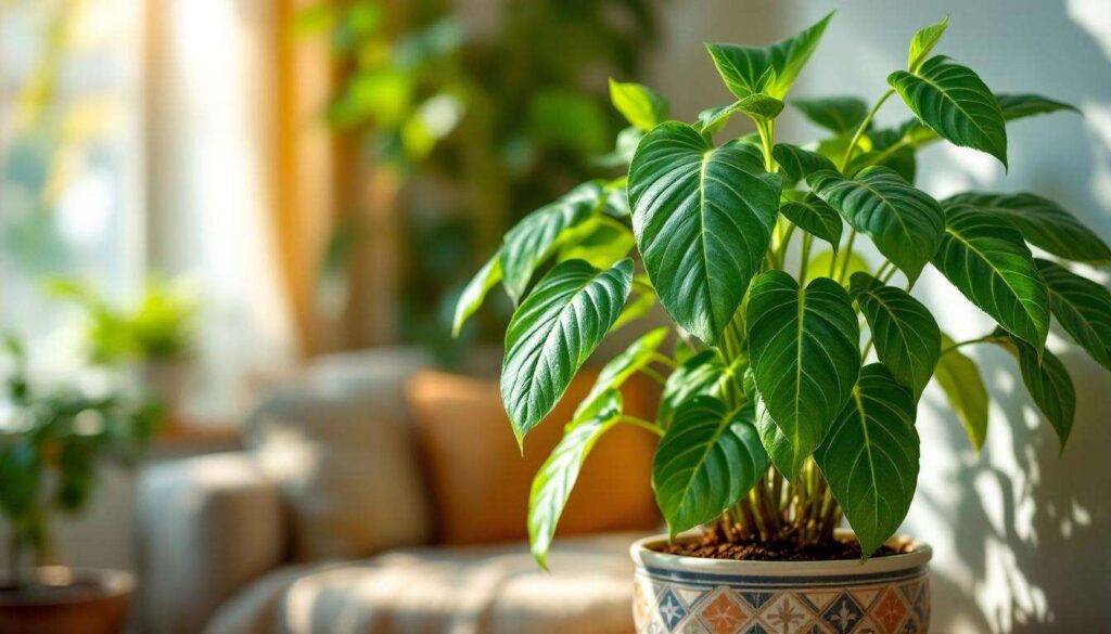 Plantes d’intérieur : ce reste de fête posé au fond du pot stoppe net les feuilles jaunes et les racines qui pourrissent