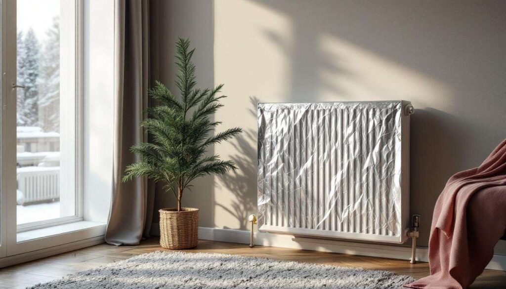 Voici pourquoi placer une feuille d’aluminium derrière vos radiateurs transformera votre confort thermique cet hiver
