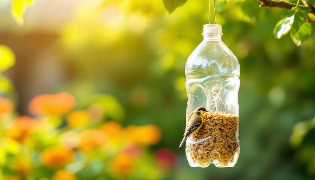 Pourquoi une simple bouteille devient une mangeoire idéale