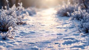 Chemins verglacés cet hiver : ce déchet de cuisine que vous jetez chaque matin remplace le sable sans abîmer le jardin