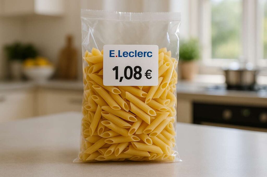 Ces pâtes à 1,08 € vendues chez E.Leclerc explosent les scores sur Yuka avec une note de 90/100