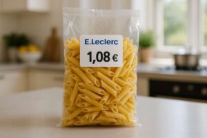 Ces pâtes à 1,08 € vendues chez E.Leclerc explosent les scores sur Yuka avec une note de 90/100
