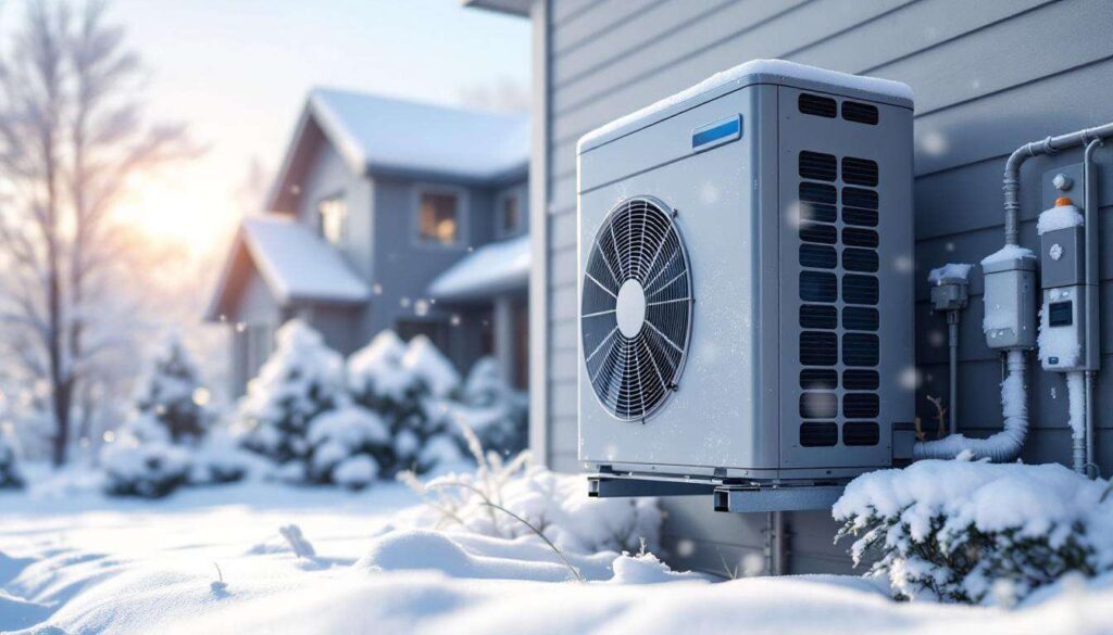Températures négatives : une pompe à chaleur reste-t-elle performante quand il fait (très) froid ?