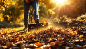 Ce petit appareil de jardin supplante le râteau, aspire les feuilles mortes et les convertit en or pour vos massifs