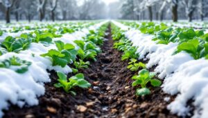 Depuis que j'enfouis du bois sous mes cultures, plus aucun légume ne gèle durant tout l'hiver
