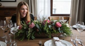 5 idées de centre de table nature pour les fêtes