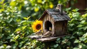 Ne jetez surtout pas ce vieux outil de jardin cassé : voici comment il peut devenir le refuge préféré des oiseaux