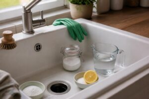 Déboucher une canalisation naturellement : méthodes et dosages
