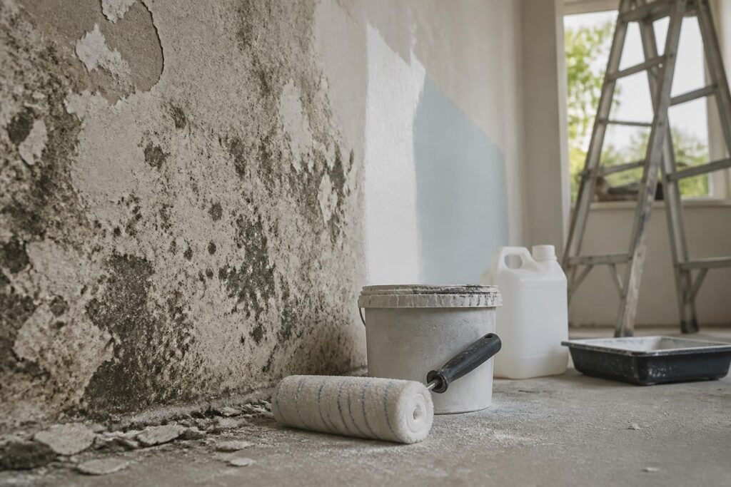 Peinture pour murs humides : quel produit choisir ?