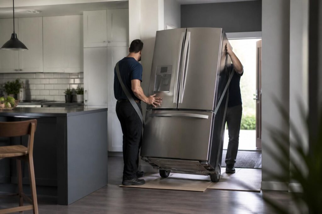 Poids d'un frigo américain : chiffres et conseils pratiques
